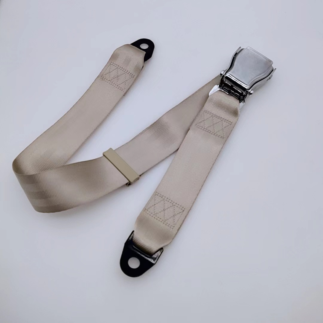 Seat Belt — Qū Gǔdé Digər kuzov və aksesuarlar - beige-two-point-airplane-buckle-seat-belt