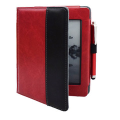 適用Kindle Touch D01200 Leather cover Case with magnetic
