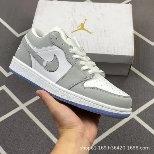 莆田靴 aj1 バスケットボールシューズロートップ二層牛革高品質外国貿易特別な紳士靴と婦人靴カジュアルシューズ|undefined