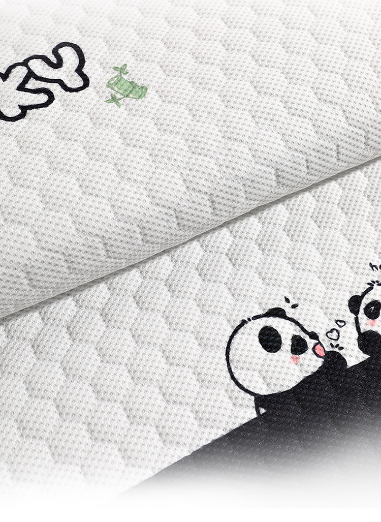 Car Seat Cushion, Universal for All Seasons, Cartoon Cute Pacha Dog Summer Breathable Half-Pack Rear Seat Cover