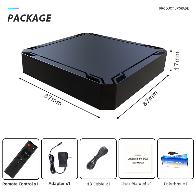 カスタマイズされた U12 Y4 セットトップ ボックス Android 11 TV ボックス wifi 工場直販 4K tv ボックスクロスボーダー|undefined