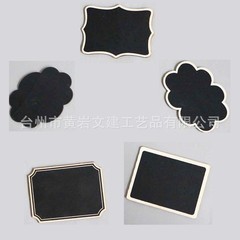 クロスボーダー木製垂直小さな黒板クリエイティブミニチュアミニ黒板装飾品レストランホームメッセージスタンド付き