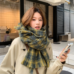 抖音同款维度维朵2025秋冬保暖围巾女生可爱高级感仿羊绒情侣围脖