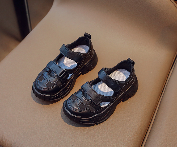 Sandales polyvalentes décontractées pour enfants, chaussures de sport ajourées et respirantes pour garçons et filles, version coréenne, printemps et automne_voghion.com