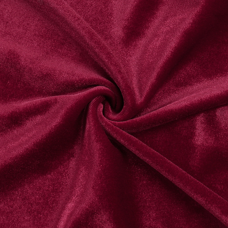 Off Shoulder Sexy High Slit Velvet Dress Women Elegant Dress