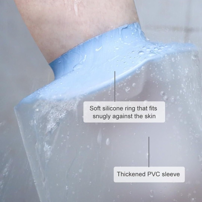 シリカゲル成人短腕入浴袋防水カバーは骨折傷に適用します。|undefined