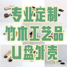 厂家批发U盘外壳文创礼品木质U盘U盘可跨境商品优盘定制