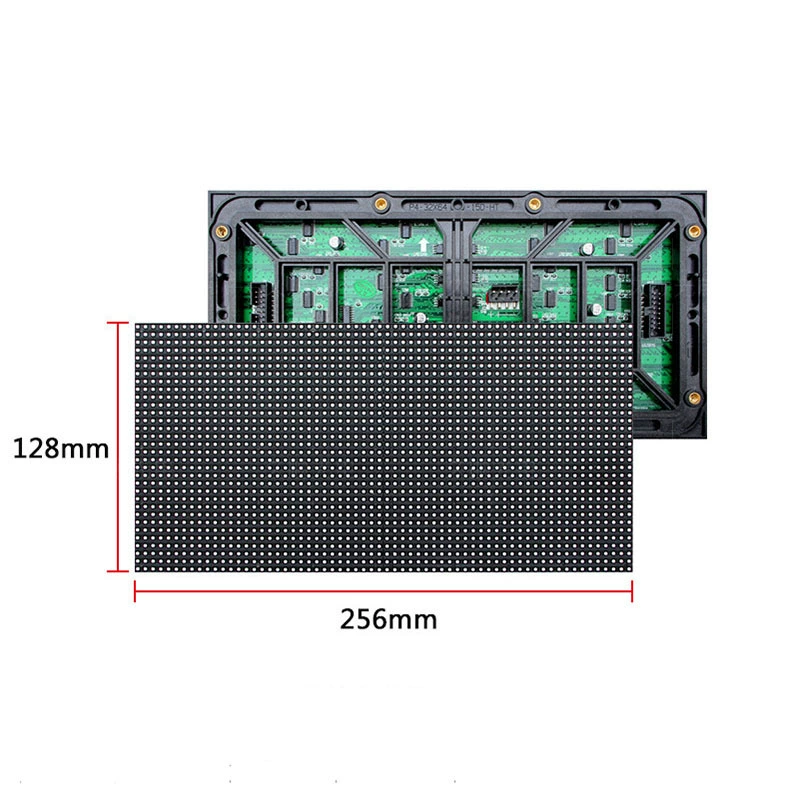 Outdoor waterproof LED full color advertising screen LED poster screen P4 high-definition electronic display module