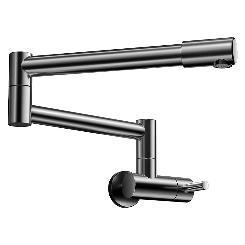 Grifos de cocina en la pared grifos de cocina grifos de cocina transfronterizos comercio exterior al por mayor brazo robótico plegable universal a prueba de salpicaduras grifos de agua caliente y fría