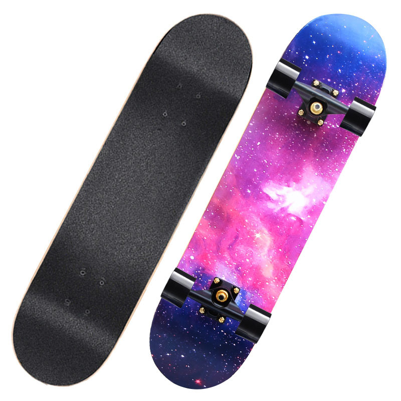 Patineta doble pescante versión juvenil para adultos niños y estudiantes de primer año estudiantes de primer año se especializan en patinetes de cuatro ruedas