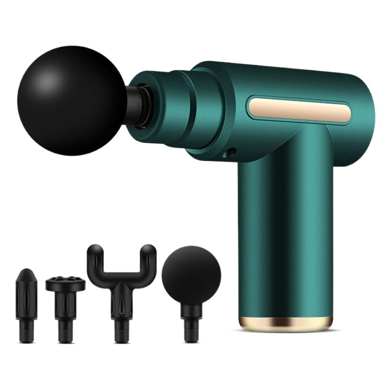 Pistola de Masaje de Fascia de Mango Largo con Accesorio de Codo Desmontable, Palo de Masaje para Relajación Muscular, Pistola de Masaje Eléctrica de Terapia de Hielo Transfronteriza, Pistola de Fascia.