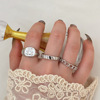 Cute ring, brand universal set, jewelry, Aliexpress, with little bears, light luxury style