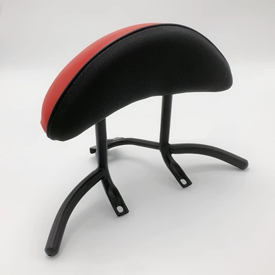 Electric Motorcycle Rear Backrest Little Motorcycle trunk - armrest-bracket-red-backrest