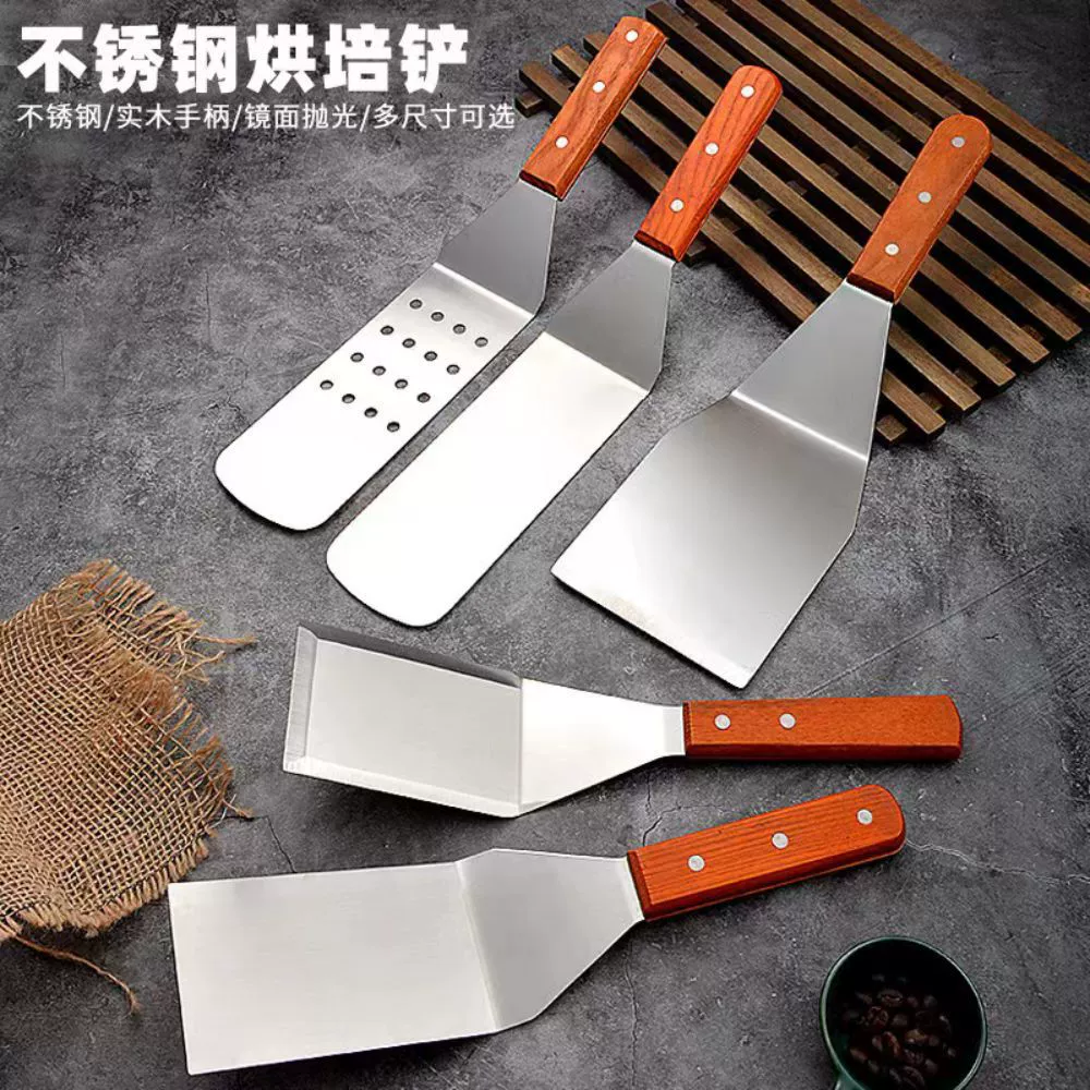 Заводская нержавеющая сталь барбекю лопата набор для улицыBBQ жарочная лопата утечка лопата туннель лопатка посуды