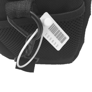 Clothes and shoes anti-counterfeiting buckle anti-adjustment bag buckle does not return does not change the label 17CM anti-theft tag disposable plastic seal
