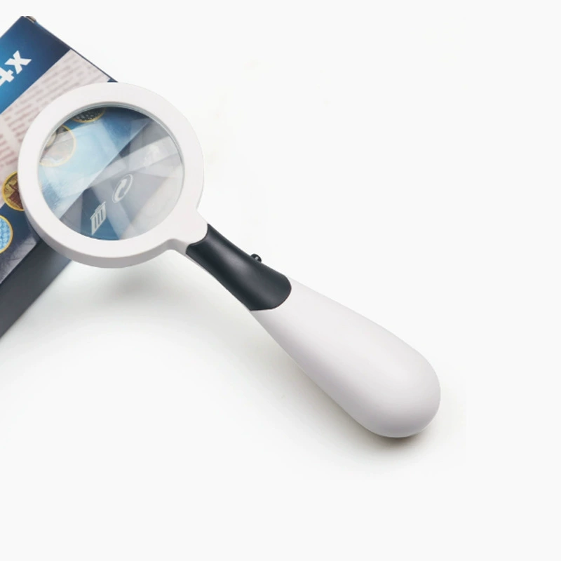 Chuda Завод прямой ручной пластиковый светодиодный Оптический для чтения науки и образования низкий кратный с лампой увеличительное стекло 603