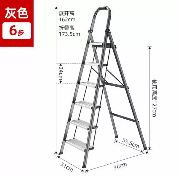 Upgraded aluminum alloy pedal [Tiol-gray six-step]★