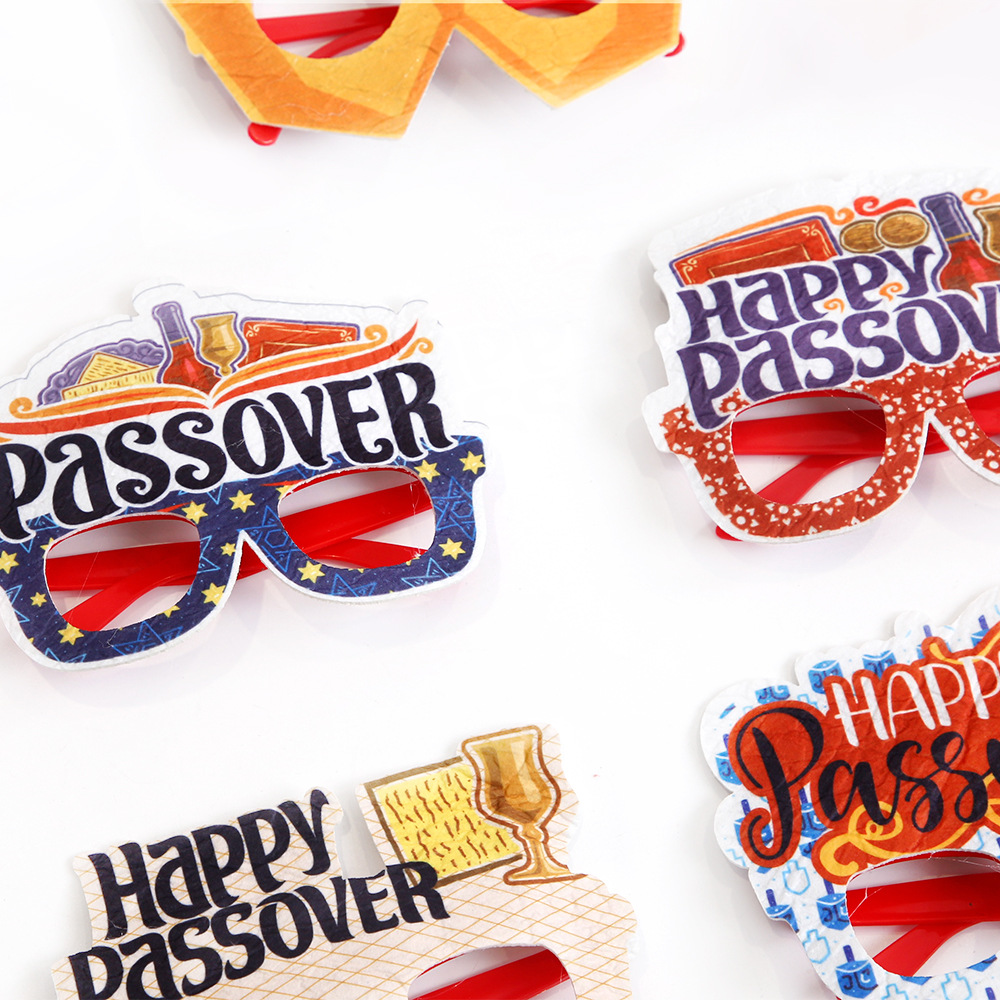 Amazon nuevo passeau Festival gafas niños adultos feliz Pascua fiesta decoración suministros gafas marco