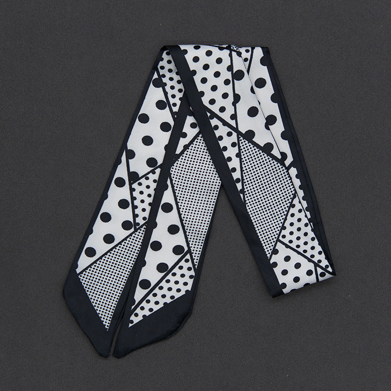 Una pieza de cabello combinado con mano coreana francesa joyería de bolsas de pañuelo largo joyería de cabello correa larga correa de cabello