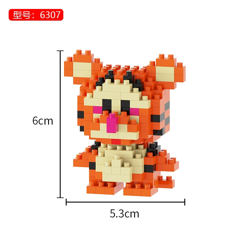 Mini constructor Lego DIY dolls, small buildable figures, assorted characters, 4×8×11 cm