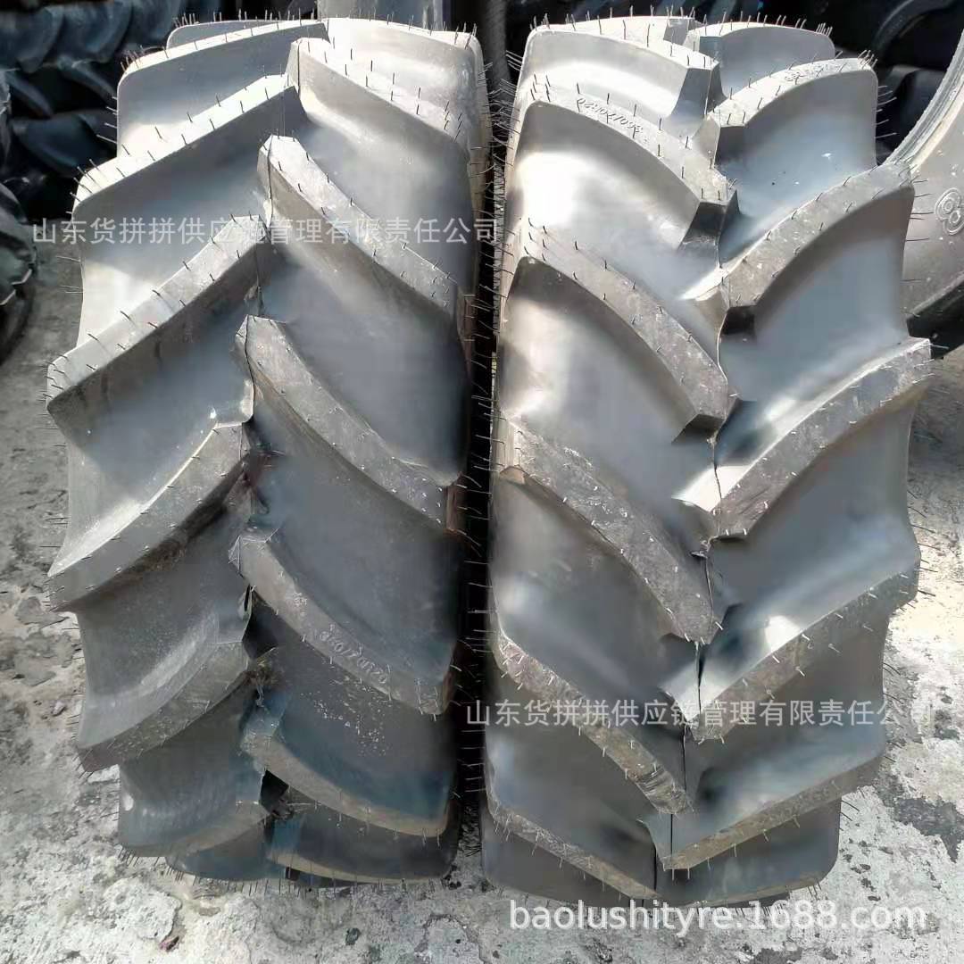 360/70R20 大马力拖拉机轮胎 钢丝人字轮胎