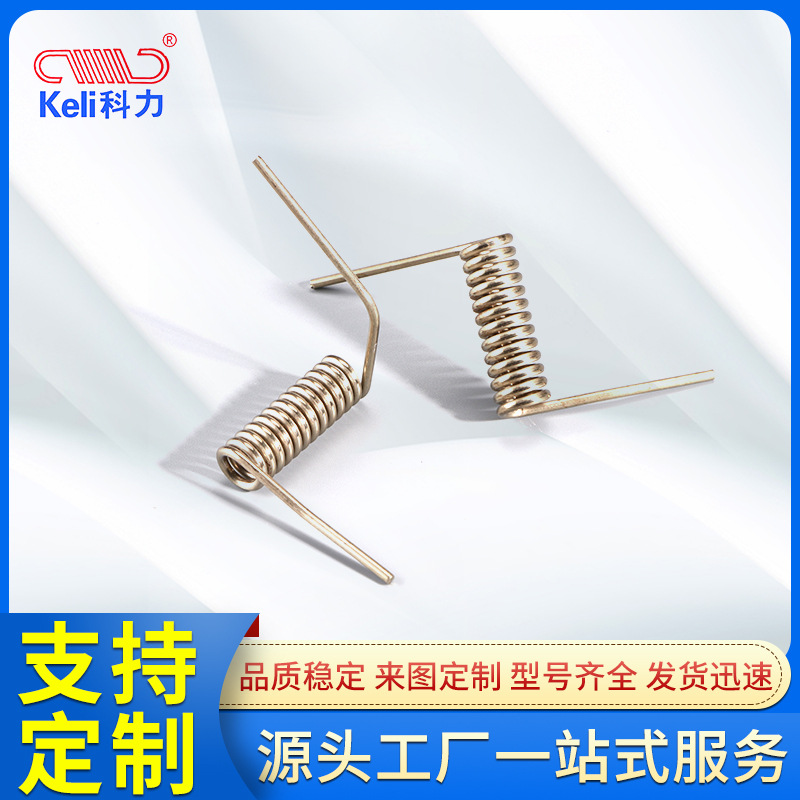 源头厂家扭力弹簧科力不锈钢实用铰链夹子玩具小家电异型弹簧