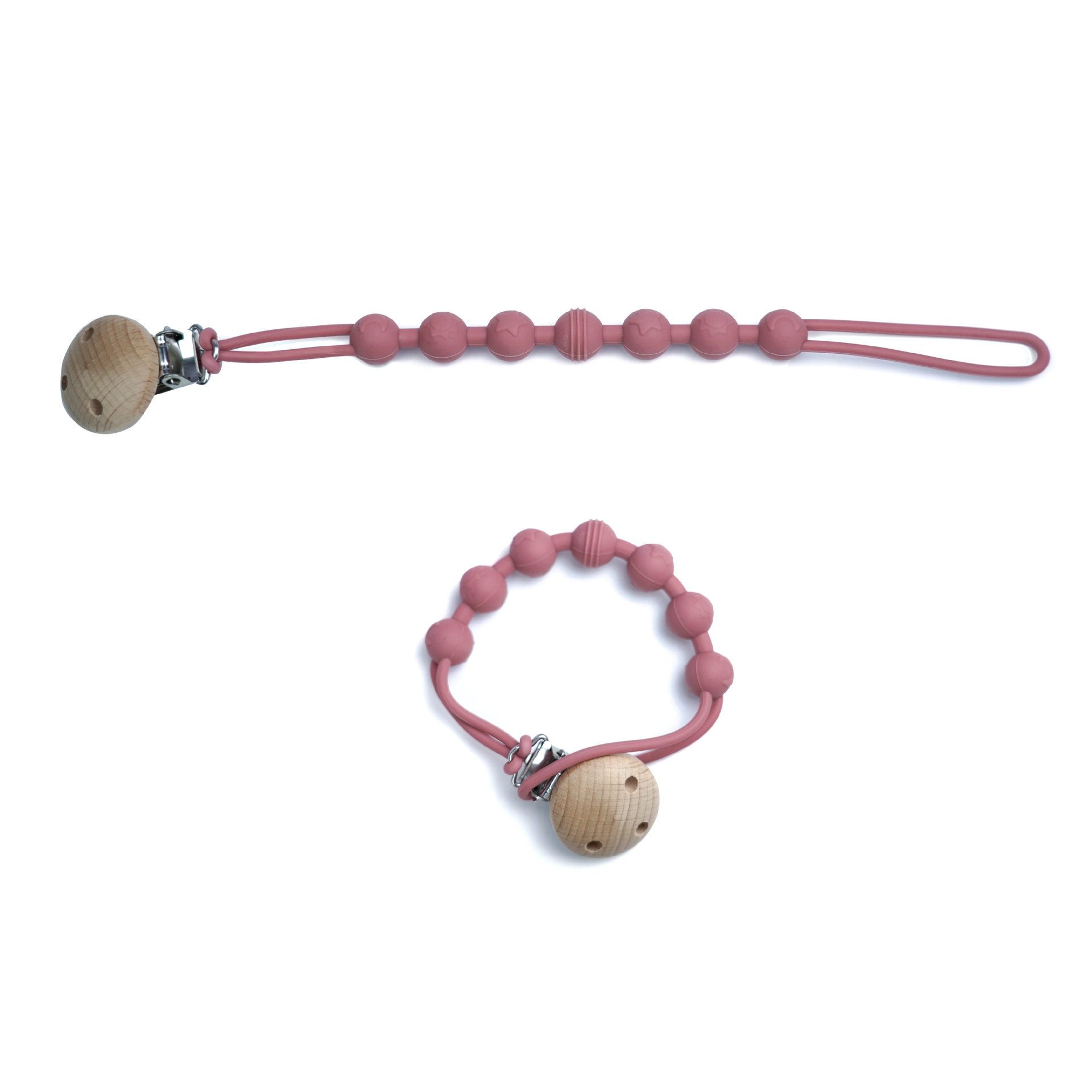 Nuevos productos de cadena de tetas de goma de diente, cadena de tetas de goma de diente, cadena de tetas de silicona de grado alimenticio, cadena de tetas multifuncional