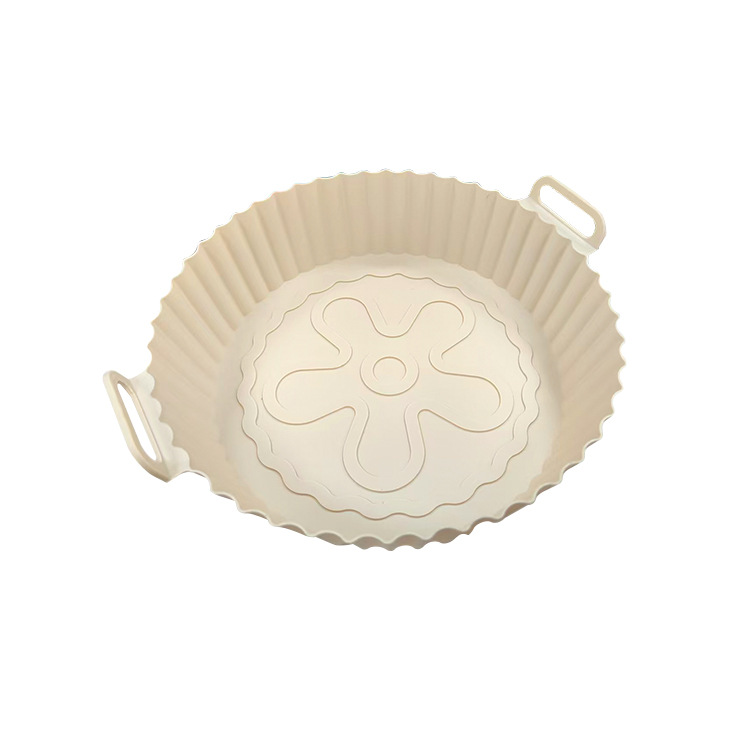 Amazon explosivo aire frito plato de horneado de silicio grado alimenticio resistente a altas temperaturas almohadilla de horneado de aire doméstico