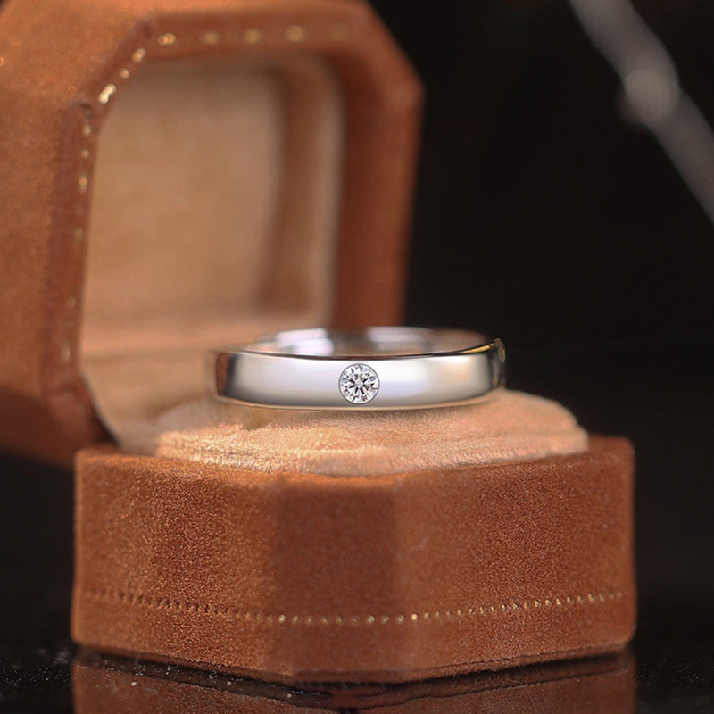10-point men's ring [main stone 3mm]