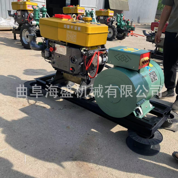 单缸柴油机组20千瓦发电机 户外无电区临时用电380V发电球