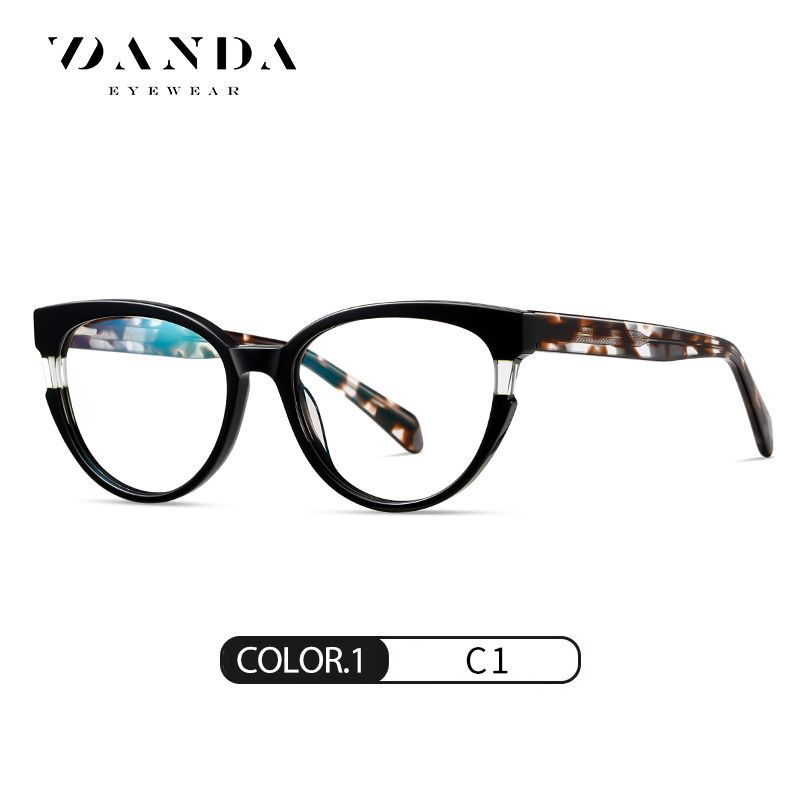 Las nuevas gafas anti-luz azul F22106 placa retro multicolor pin pin espejo plano se puede equipar con marco óptico de miopía