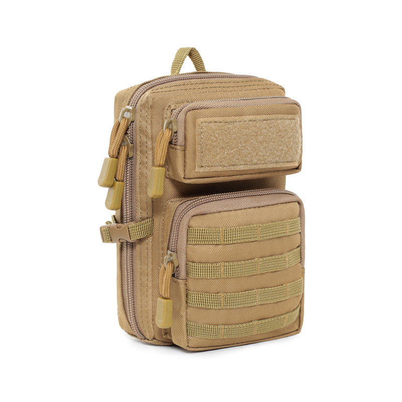 Tactical Gear Camping Supplies Waist Bag Outdoor Small Chest Bag Wholesale Power Bank Miscellaneous Items Picnic Storage Bag Camouflage
