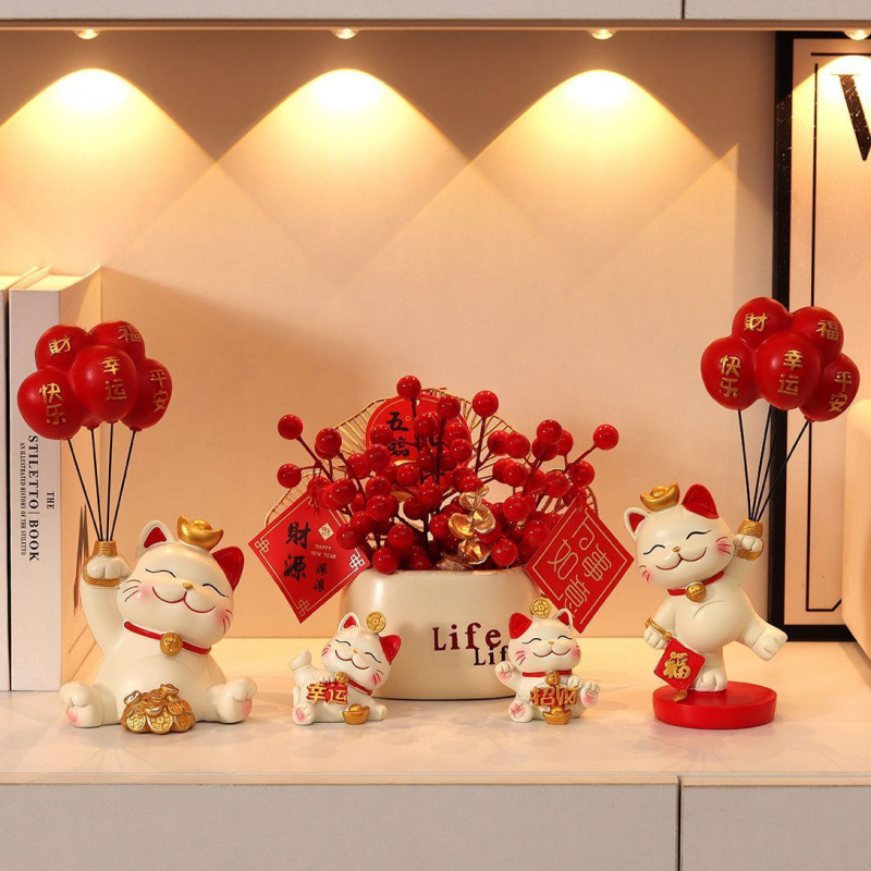 ◆◆◆[앉은 자세 + 서 있는 자세 + 행운 + 행운 + 붉은 불꽃 화분]◆◆◆