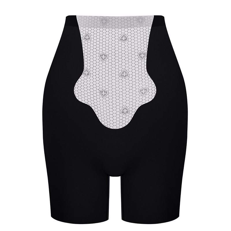 Calzoncillos falsos para levantar la cadera, pantalones de seguridad moldeados para mujer, ropa interior de cadera con almohadilla de cintura alta, estilo natural ultrafino, verano fresco