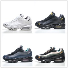 莆田クロスボーダー MAX 95 共同ブランドエアクッションシューズ衝撃吸収性と軽量通気性ロートップアウトドアランニングシューズ