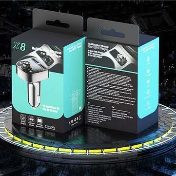 Pd Fast Charging U, Car mp3 - hot-selling-x8-knob-color-box
