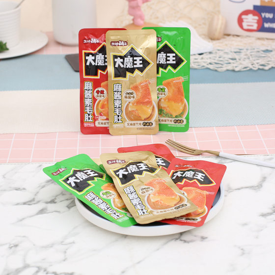 Yanjin shop Big Devil vegetarian belly spicy konjac spicy strip spicy konjac silk screen red snack specialty