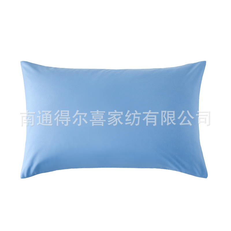 跨境拉绒超细纤维枕套 pillowcase亚马逊热销纯色磨毛枕头套详情3