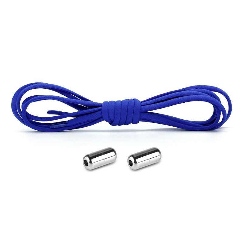 Elastic Shoelaces Capsule Set, 105 cm, 2 Laces + 2 Capsule Buckles, Sport Footwear Kit