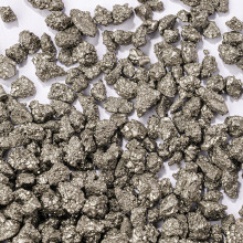 天然水晶黄铜矿原石小颗粒 黄铁矿碎石消磁石花盆鱼缸装潢石摆件