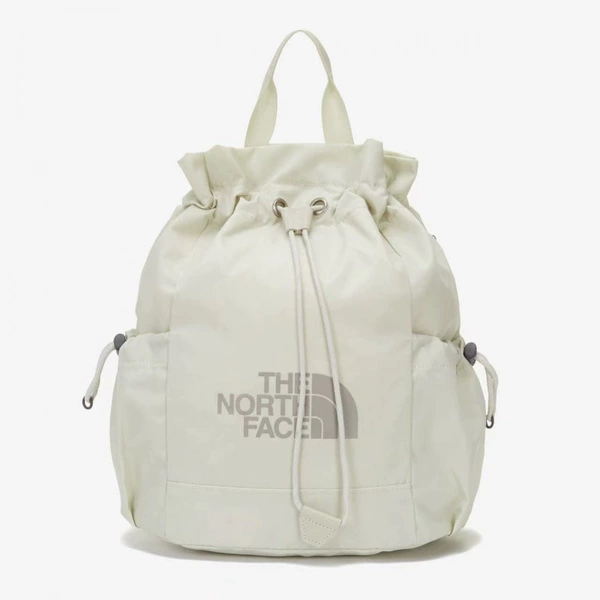 Bucket, beige one-shoulder bag
