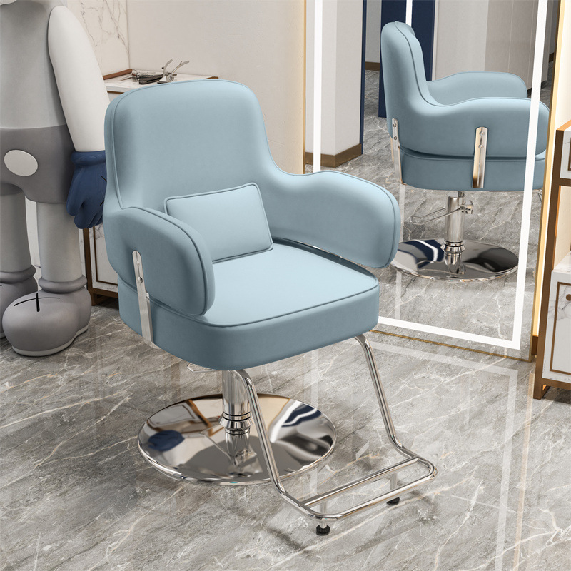 Smog Blue-Silver Plated Disc Pedal