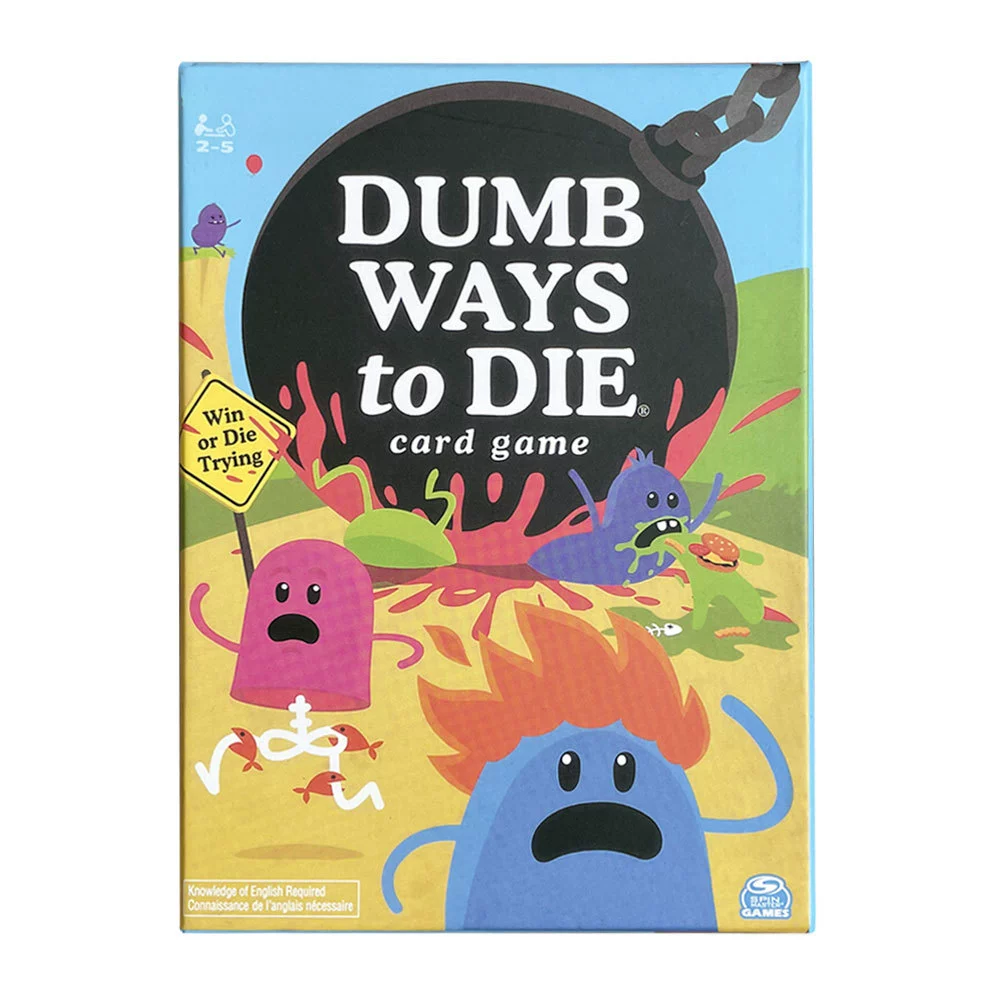 Плюшевые карточные игры Dumb Ways to Die