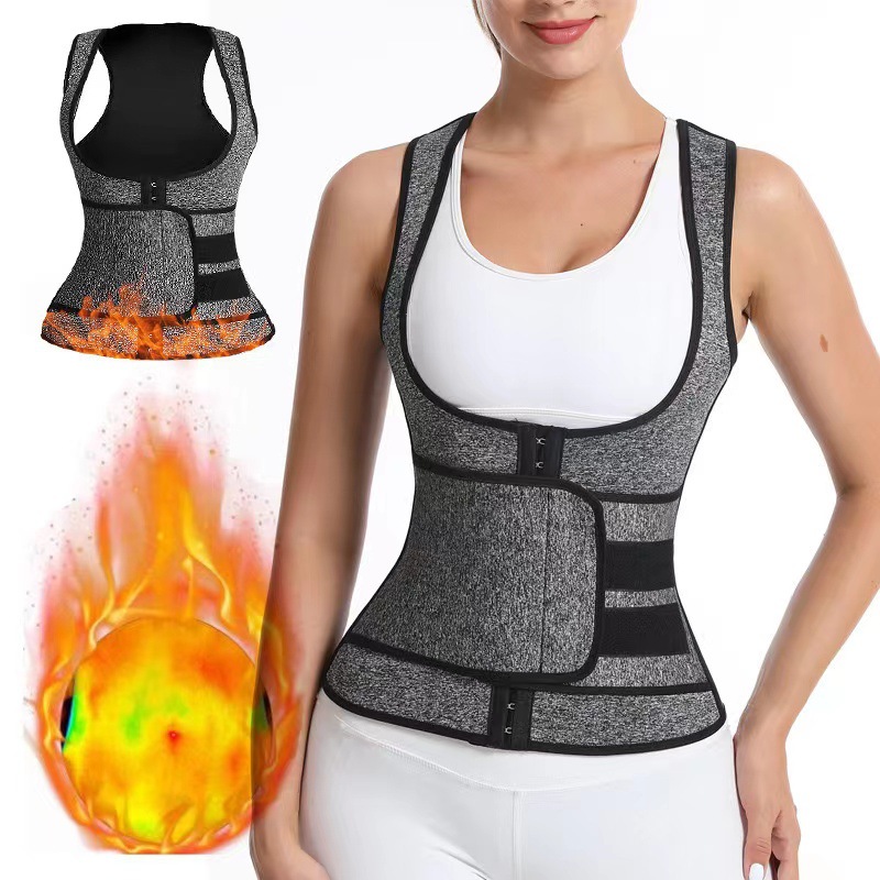 Amazon Belly Shaper Neoprene Tight Chest Puffer Thickened Belt Postpartum Buckle Vest