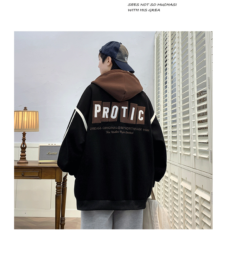 001 Giacca e cappotto primaverili e autunnali per adolescenti, studenti delle scuole medie, elegante uniforme da baseball, jeans coordinati, tre pezzi_voghion.com