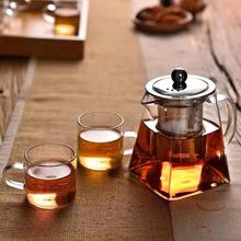 复古功夫茶具套装客厅家用过滤泡茶壶加厚玻璃耐高温花茶壶红茶泡