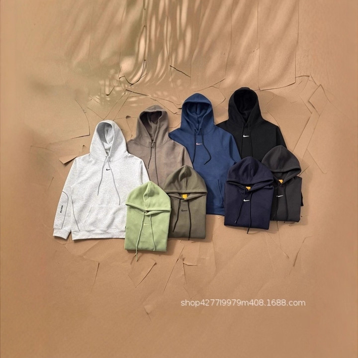 Spring and Autumn Overseas Popular Small Hook Nocta Three-Dimensional Silicone Printed Large Body Dental Floss Reflective Strip Knitted Hooded Sweatshirt Spring and Autumn Overseas Popular Small Hook Nocta Three-Dimensional Silicone Printed Large Body Dental Floss Reflective Strip Knitted Hooded Sweatshirt