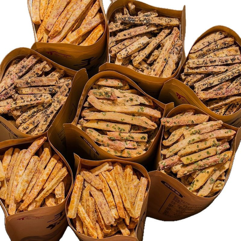 カニ卵タロイモスティック 5kg サクサクタロイモスティック海苔風味ネットセレブスナック調味料野菜とドライフルーツ全箱配送|undefined
