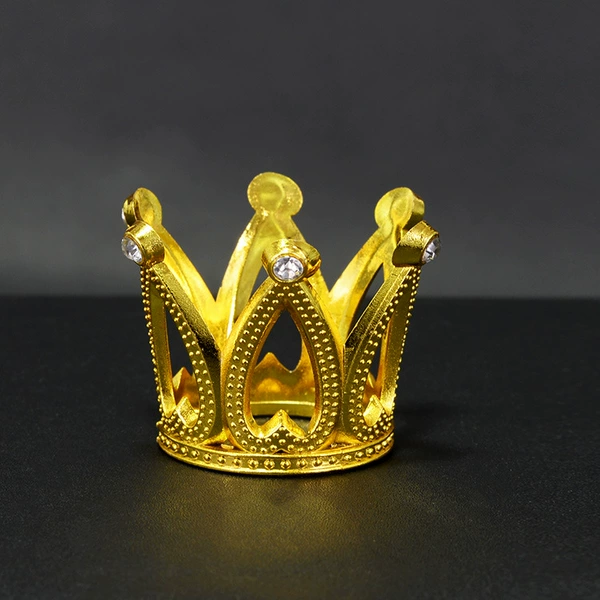 Plastic less diamond gold