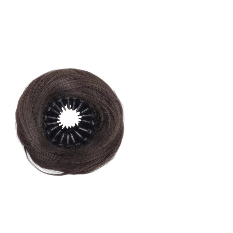 Chongo Retráctil de Cabello de Fibra Sintética de Alta Temperatura, Mayor Volumen para Peinado Recogido image 6